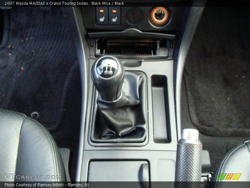  2007 MAZDA3 s Grand Touring Sedan 5 Speed Manual Shifter