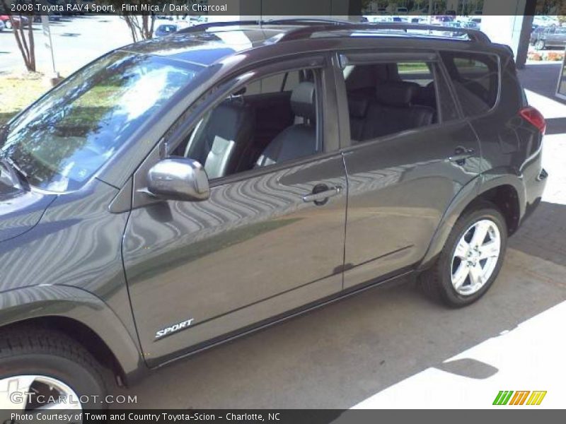 Flint Mica / Dark Charcoal 2008 Toyota RAV4 Sport