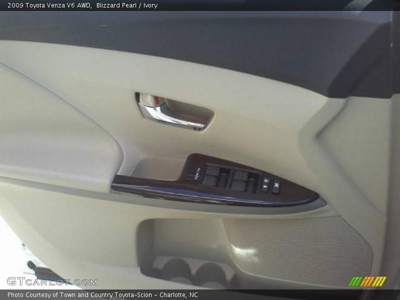 Blizzard Pearl / Ivory 2009 Toyota Venza V6 AWD