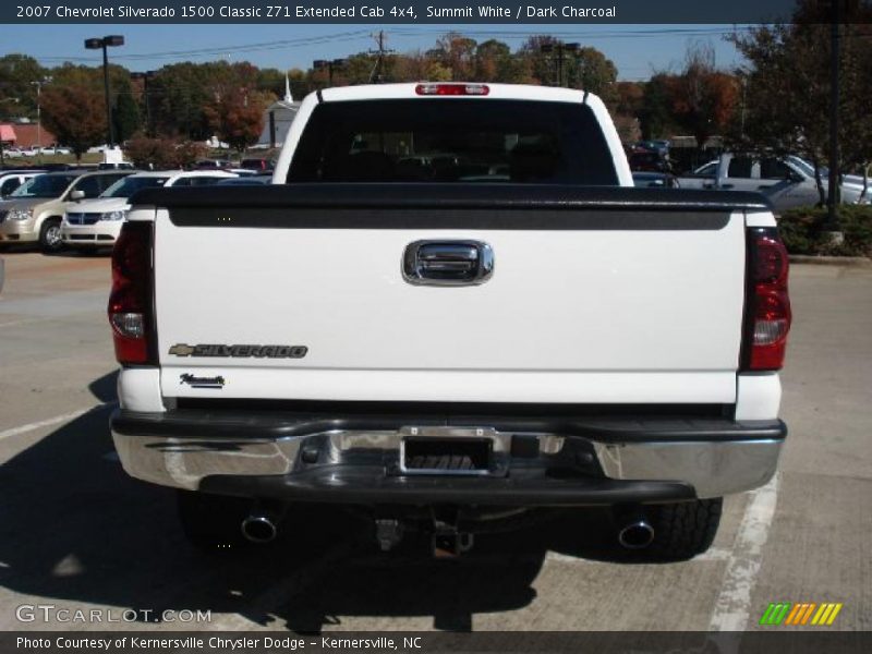 Summit White / Dark Charcoal 2007 Chevrolet Silverado 1500 Classic Z71 Extended Cab 4x4