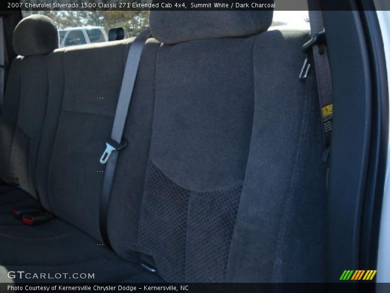 Summit White / Dark Charcoal 2007 Chevrolet Silverado 1500 Classic Z71 Extended Cab 4x4