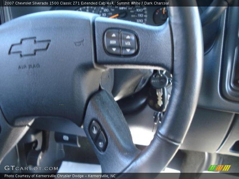 Summit White / Dark Charcoal 2007 Chevrolet Silverado 1500 Classic Z71 Extended Cab 4x4