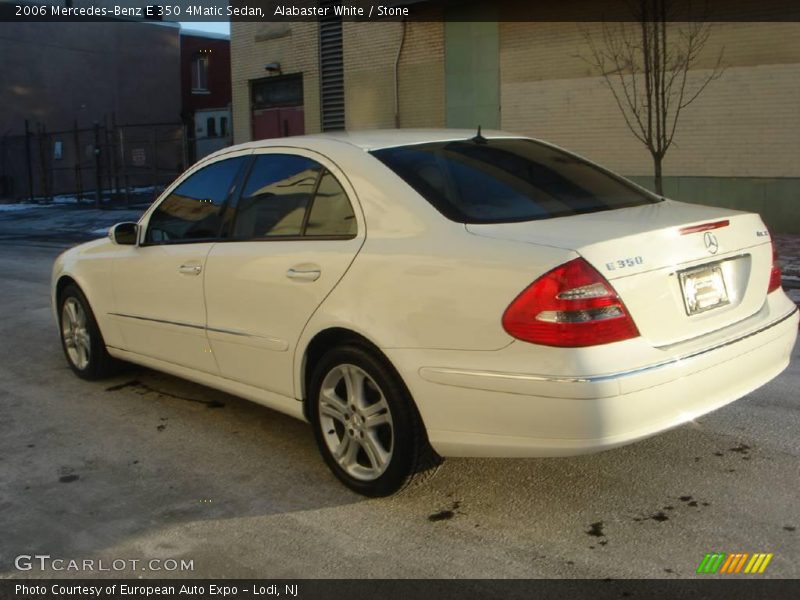Alabaster White / Stone 2006 Mercedes-Benz E 350 4Matic Sedan