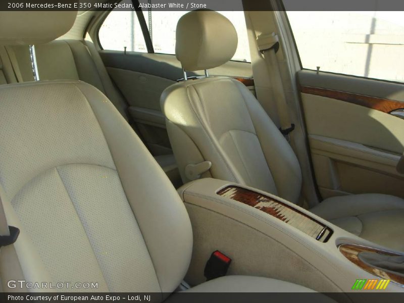 Alabaster White / Stone 2006 Mercedes-Benz E 350 4Matic Sedan