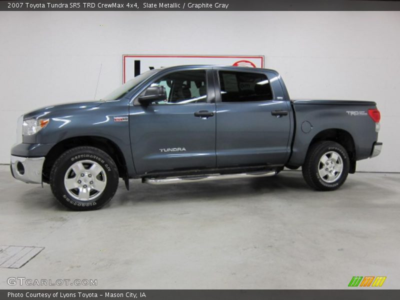Slate Metallic / Graphite Gray 2007 Toyota Tundra SR5 TRD CrewMax 4x4