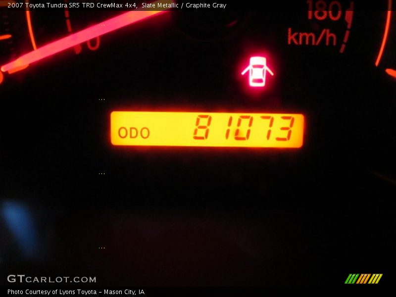 Slate Metallic / Graphite Gray 2007 Toyota Tundra SR5 TRD CrewMax 4x4