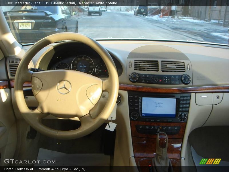 Alabaster White / Stone 2006 Mercedes-Benz E 350 4Matic Sedan