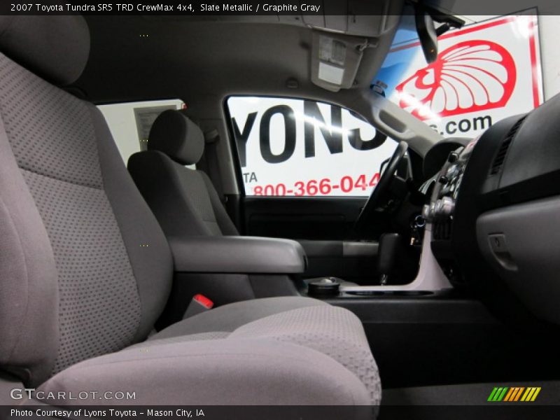 Slate Metallic / Graphite Gray 2007 Toyota Tundra SR5 TRD CrewMax 4x4
