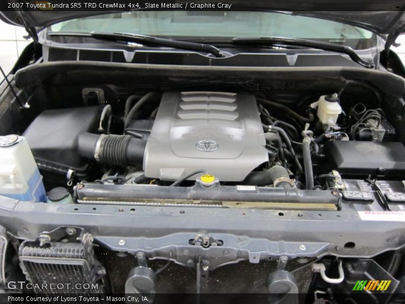 Slate Metallic / Graphite Gray 2007 Toyota Tundra SR5 TRD CrewMax 4x4