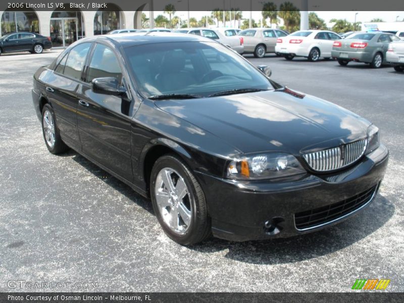 Black / Black 2006 Lincoln LS V8
