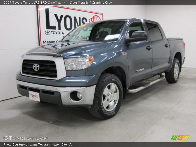 Slate Metallic / Graphite Gray 2007 Toyota Tundra SR5 TRD CrewMax 4x4