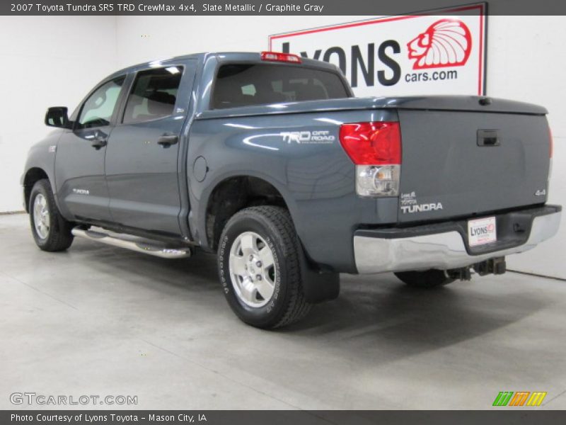 Slate Metallic / Graphite Gray 2007 Toyota Tundra SR5 TRD CrewMax 4x4