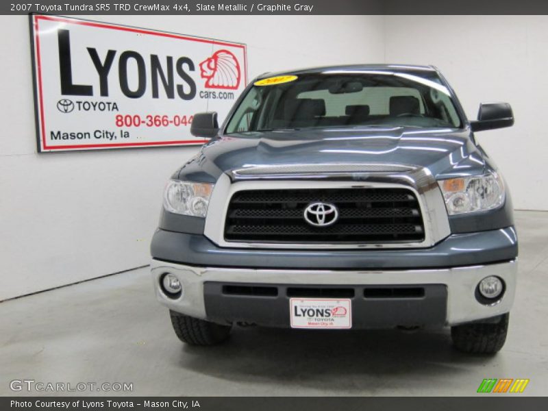 Slate Metallic / Graphite Gray 2007 Toyota Tundra SR5 TRD CrewMax 4x4