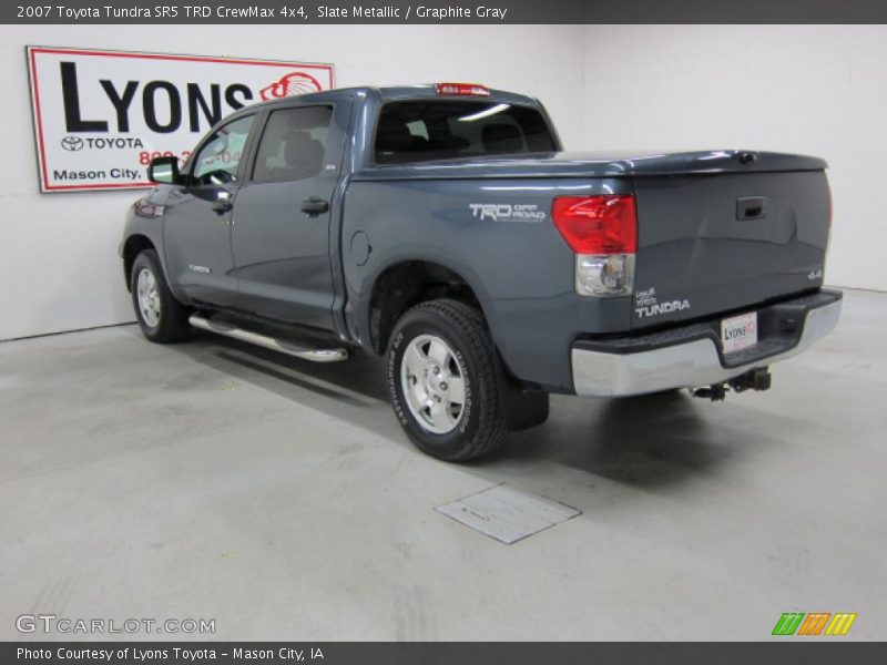 Slate Metallic / Graphite Gray 2007 Toyota Tundra SR5 TRD CrewMax 4x4
