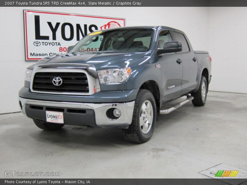 Slate Metallic / Graphite Gray 2007 Toyota Tundra SR5 TRD CrewMax 4x4