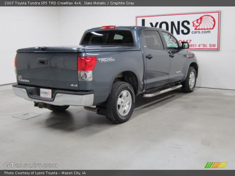 Slate Metallic / Graphite Gray 2007 Toyota Tundra SR5 TRD CrewMax 4x4