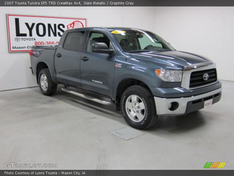 Slate Metallic / Graphite Gray 2007 Toyota Tundra SR5 TRD CrewMax 4x4