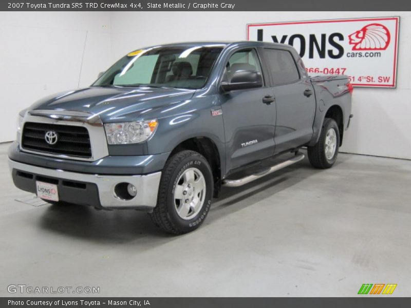 Slate Metallic / Graphite Gray 2007 Toyota Tundra SR5 TRD CrewMax 4x4