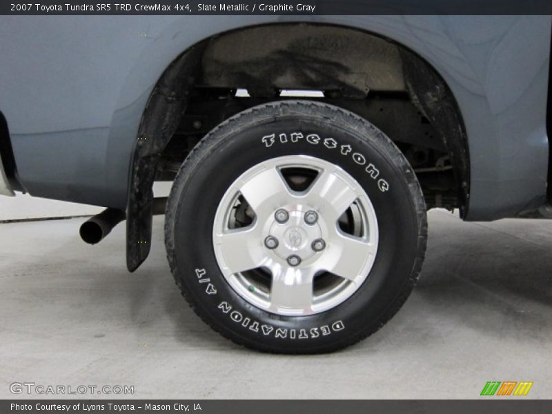 Slate Metallic / Graphite Gray 2007 Toyota Tundra SR5 TRD CrewMax 4x4