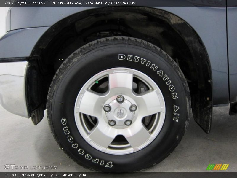 Slate Metallic / Graphite Gray 2007 Toyota Tundra SR5 TRD CrewMax 4x4