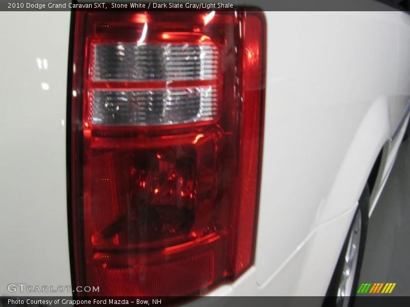 Stone White / Dark Slate Gray/Light Shale 2010 Dodge Grand Caravan SXT