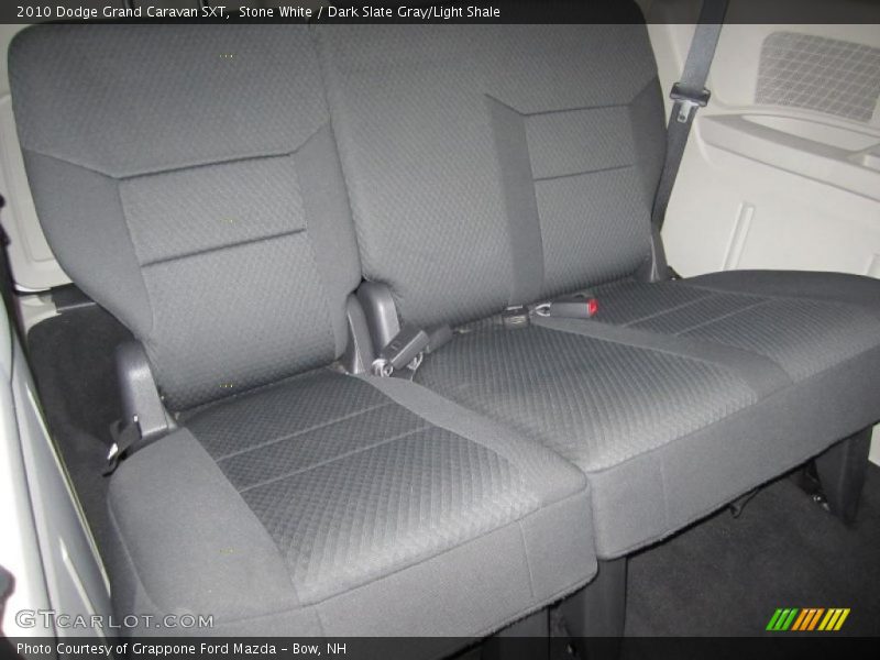 Stone White / Dark Slate Gray/Light Shale 2010 Dodge Grand Caravan SXT