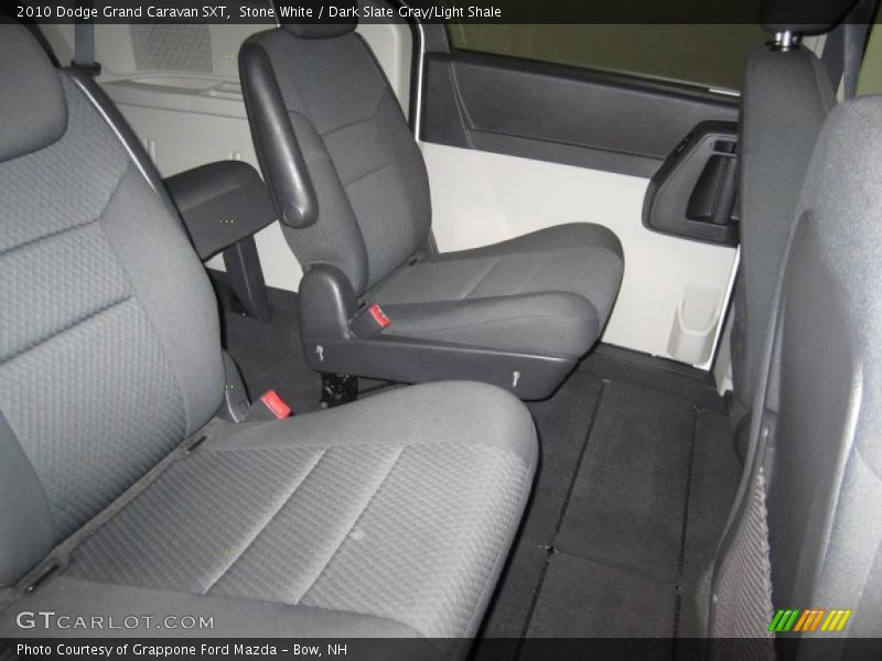 Stone White / Dark Slate Gray/Light Shale 2010 Dodge Grand Caravan SXT