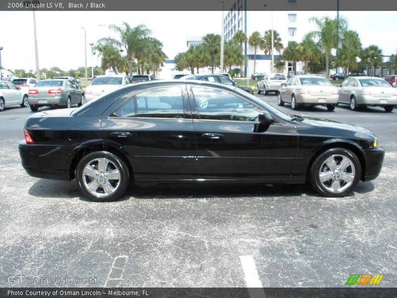 Black / Black 2006 Lincoln LS V8
