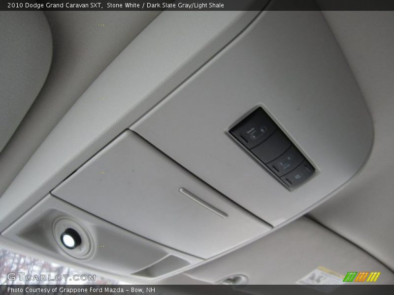 Stone White / Dark Slate Gray/Light Shale 2010 Dodge Grand Caravan SXT