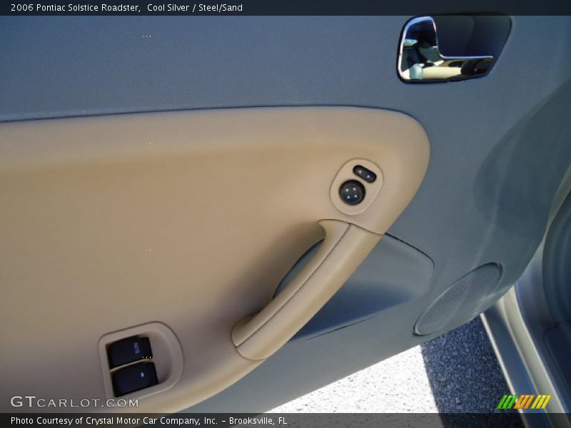 Cool Silver / Steel/Sand 2006 Pontiac Solstice Roadster