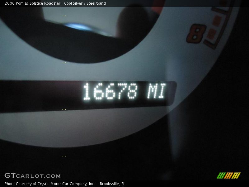 Cool Silver / Steel/Sand 2006 Pontiac Solstice Roadster