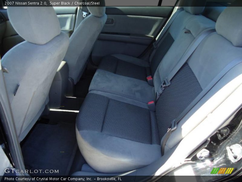 Super Black / Charcoal/Steel 2007 Nissan Sentra 2.0