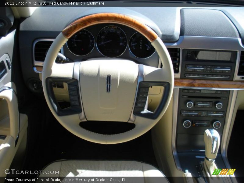 Red Candy Metallic / Cashmere 2011 Lincoln MKZ FWD