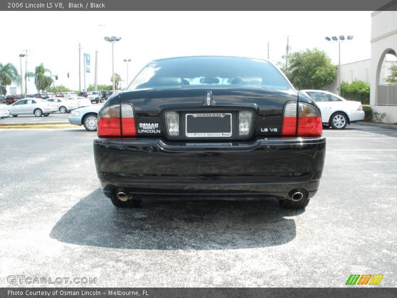 Black / Black 2006 Lincoln LS V8