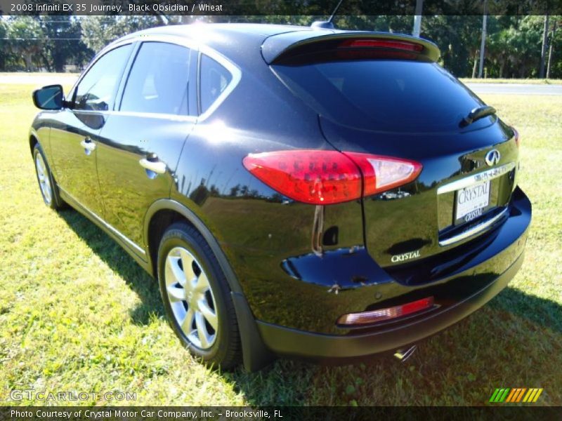 Black Obsidian / Wheat 2008 Infiniti EX 35 Journey