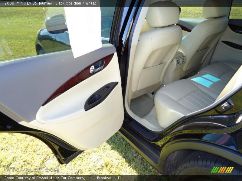 Black Obsidian / Wheat 2008 Infiniti EX 35 Journey