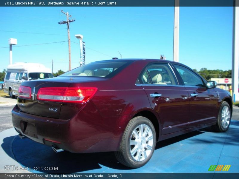 Bordeaux Reserve Metallic / Light Camel 2011 Lincoln MKZ FWD