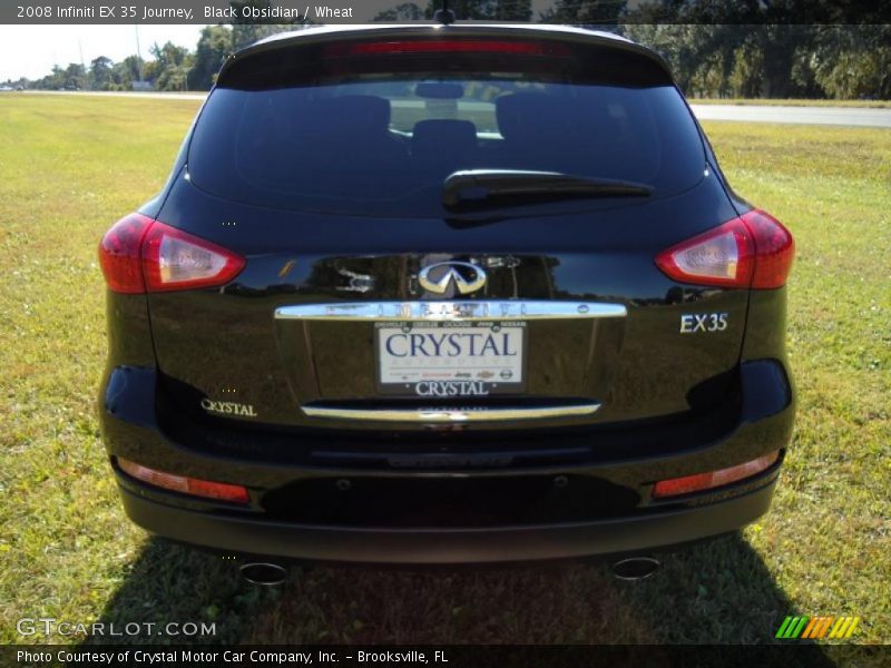 Black Obsidian / Wheat 2008 Infiniti EX 35 Journey