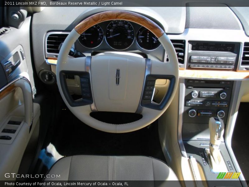 Bordeaux Reserve Metallic / Light Camel 2011 Lincoln MKZ FWD