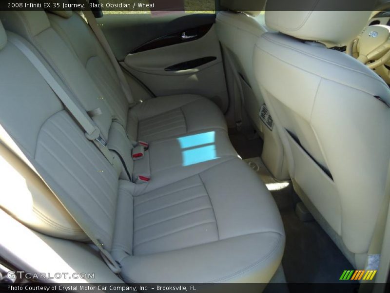 Black Obsidian / Wheat 2008 Infiniti EX 35 Journey