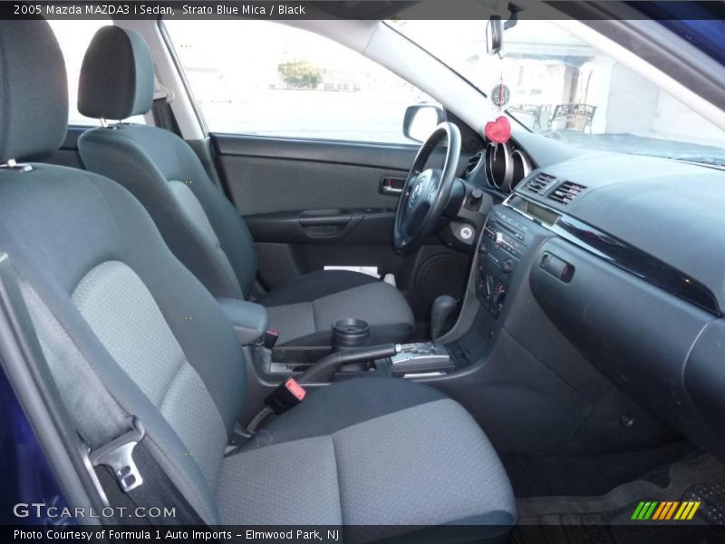Strato Blue Mica / Black 2005 Mazda MAZDA3 i Sedan