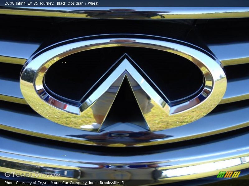Black Obsidian / Wheat 2008 Infiniti EX 35 Journey