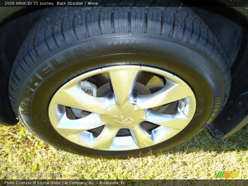 Black Obsidian / Wheat 2008 Infiniti EX 35 Journey