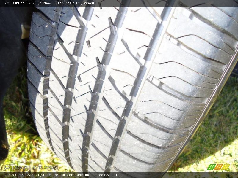 Black Obsidian / Wheat 2008 Infiniti EX 35 Journey
