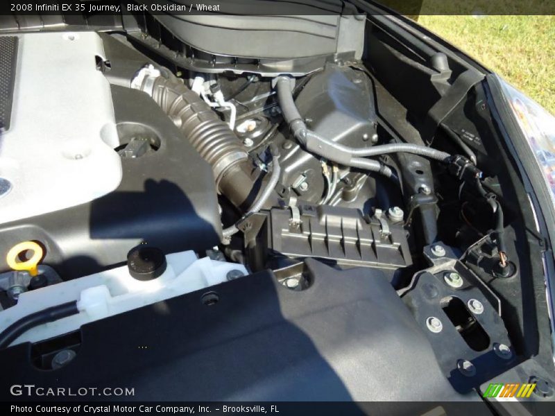 Black Obsidian / Wheat 2008 Infiniti EX 35 Journey