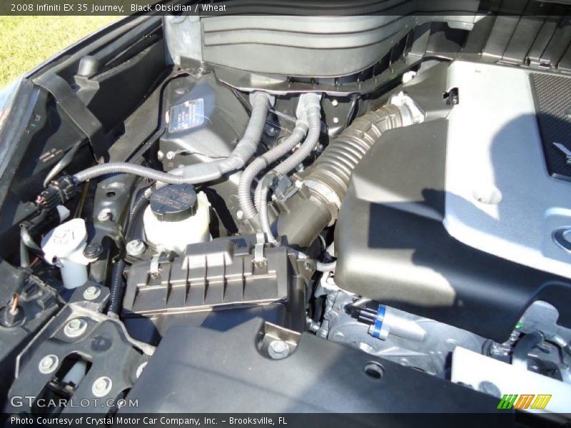Black Obsidian / Wheat 2008 Infiniti EX 35 Journey