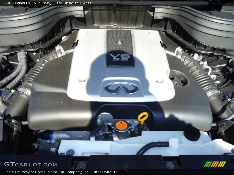 Black Obsidian / Wheat 2008 Infiniti EX 35 Journey