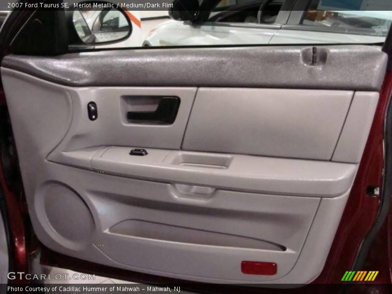 Merlot Metallic / Medium/Dark Flint 2007 Ford Taurus SE