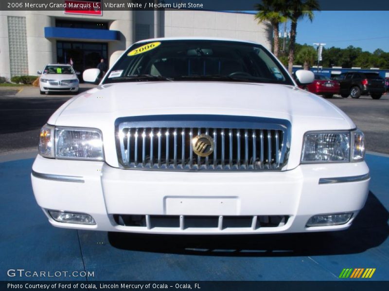 Vibrant White / Medium Light Stone 2006 Mercury Grand Marquis LS