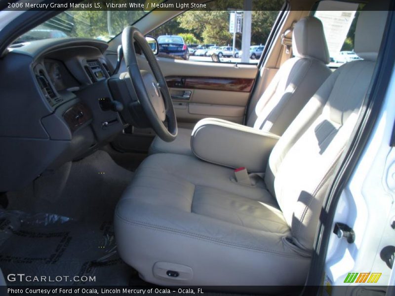 Vibrant White / Medium Light Stone 2006 Mercury Grand Marquis LS